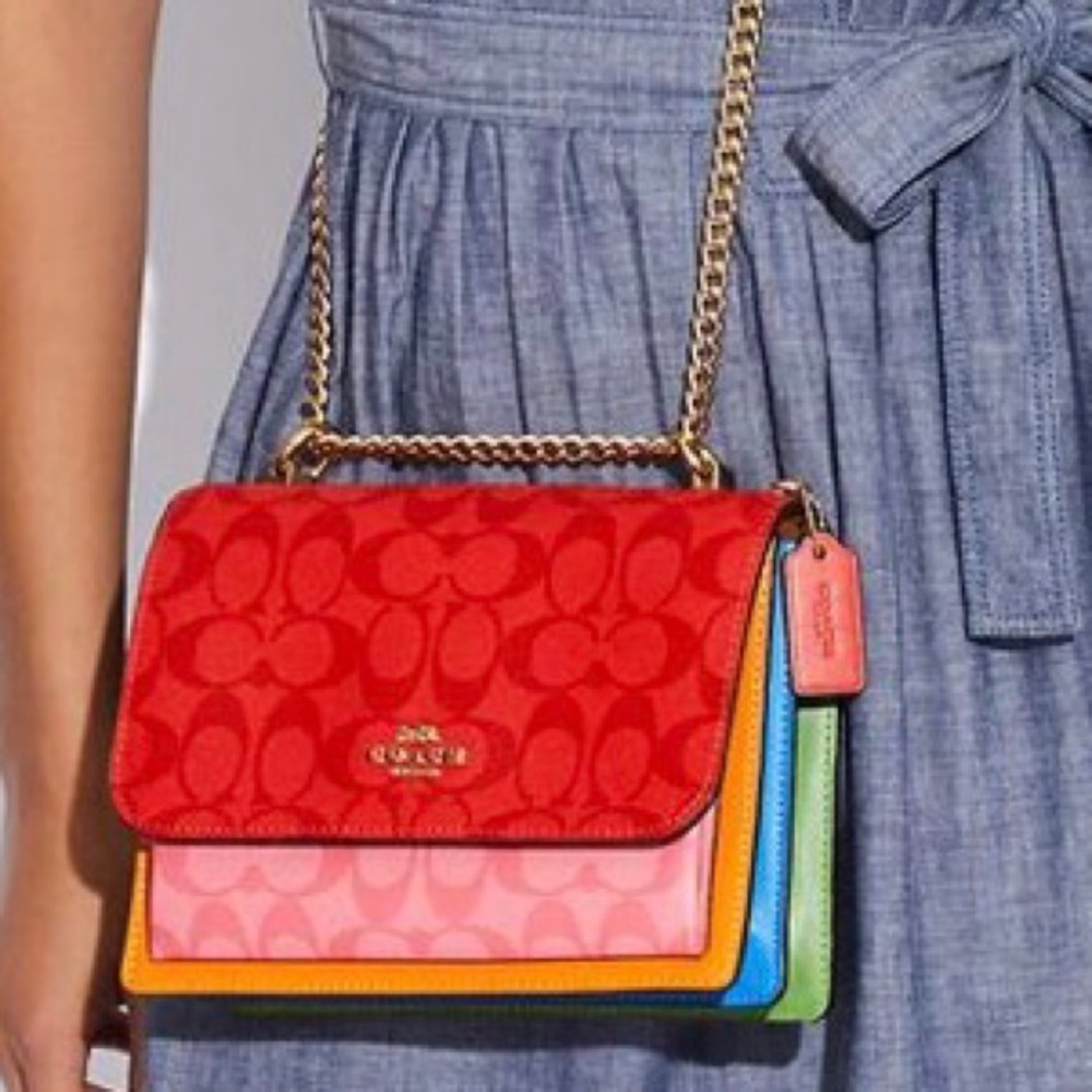 Coach cross body bag
